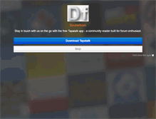 Tablet Screenshot of doublefinish.com